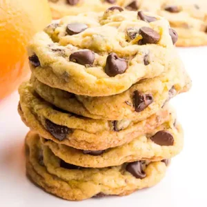 Orange Chocolate Chip Cookies 1
