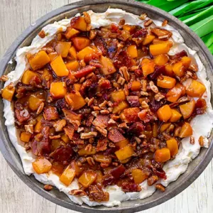 Bourbon Peach Pecan Dip 1