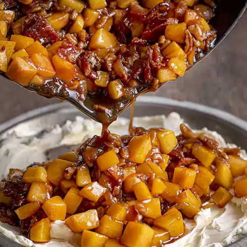 Bourbon Peach Pecan Dip 2