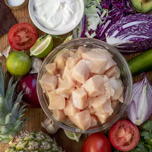 Sheet Pan Chicken with Pineapple Salsa 2