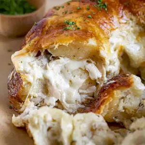 Chicken Alfredo Monkey Bread 1