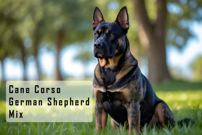 Cane Corso German Shepherd Mix